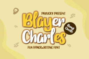 Blayer Charles Font: Whimsical Script for Crafters