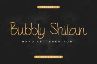 Bubbly Shilan Font for Creative Projects
