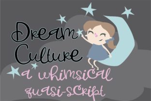 Dream Culture Font for Creative Projects