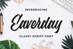 Eaverday: A Script Font for Elegant Design