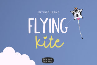 Flying Kite Font for Creative Campaigns