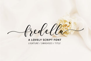 Fredella Font: Elegant Script for Creative Makers