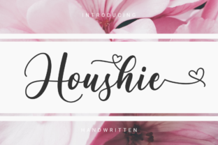Houshie: A Script Font for Elegant Branding