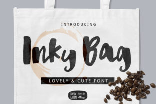 Inky Bag Font for Creative Web Projects