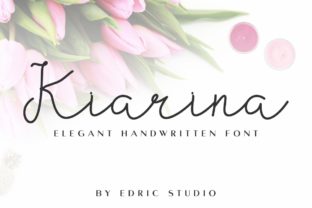 Kiarina Font: Elegant Script for Editorial Design