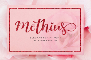 Mothius Font: Sweet Script for Editorial Design