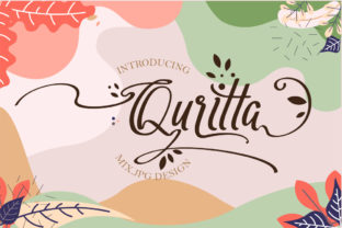 Quritta: A Sweet Script for Branding