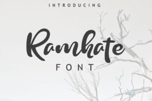 Ramhate: A Bold Script for Creative Projects