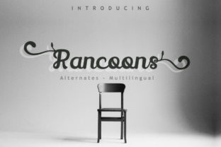 Rancoons Font: Playful Script for Editorial Design