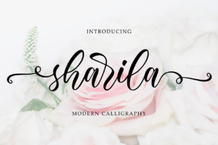 Sharila Font: Modern Calligraphy for Editorial Design