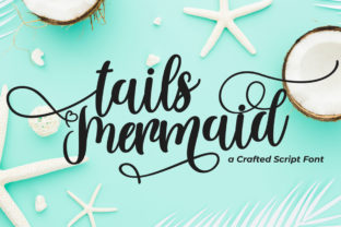 Tails Mermaid Font for Elegant Branding