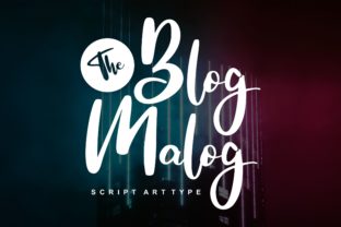 The Blog Malog Font for Bold Branding