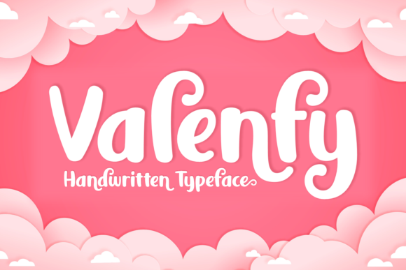 Valenfy: A Modern Script Typeface
